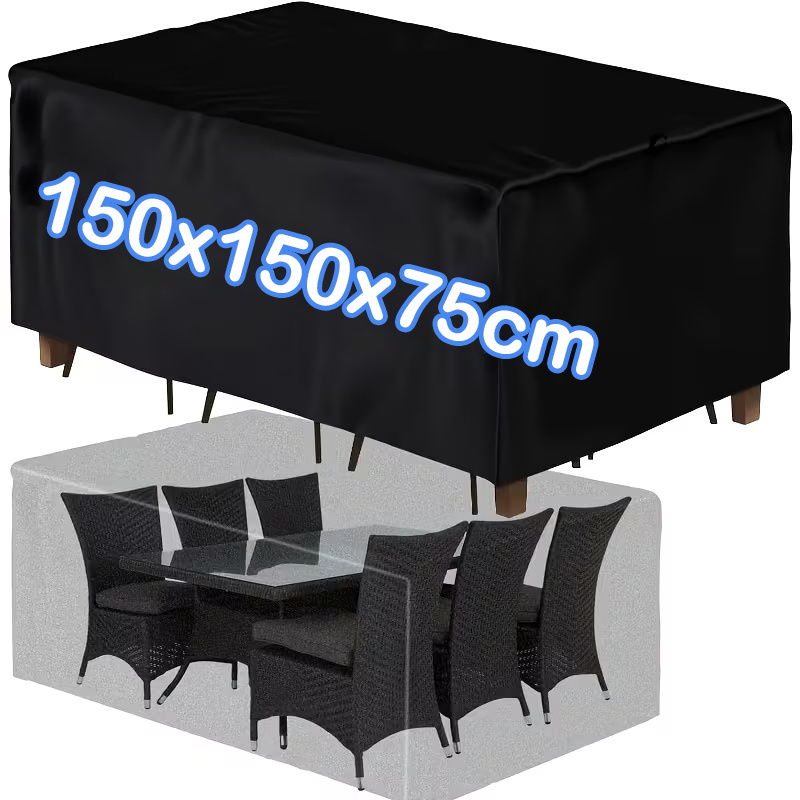 Outdoor Furniture Black - Funda para Muebles de Jardín de