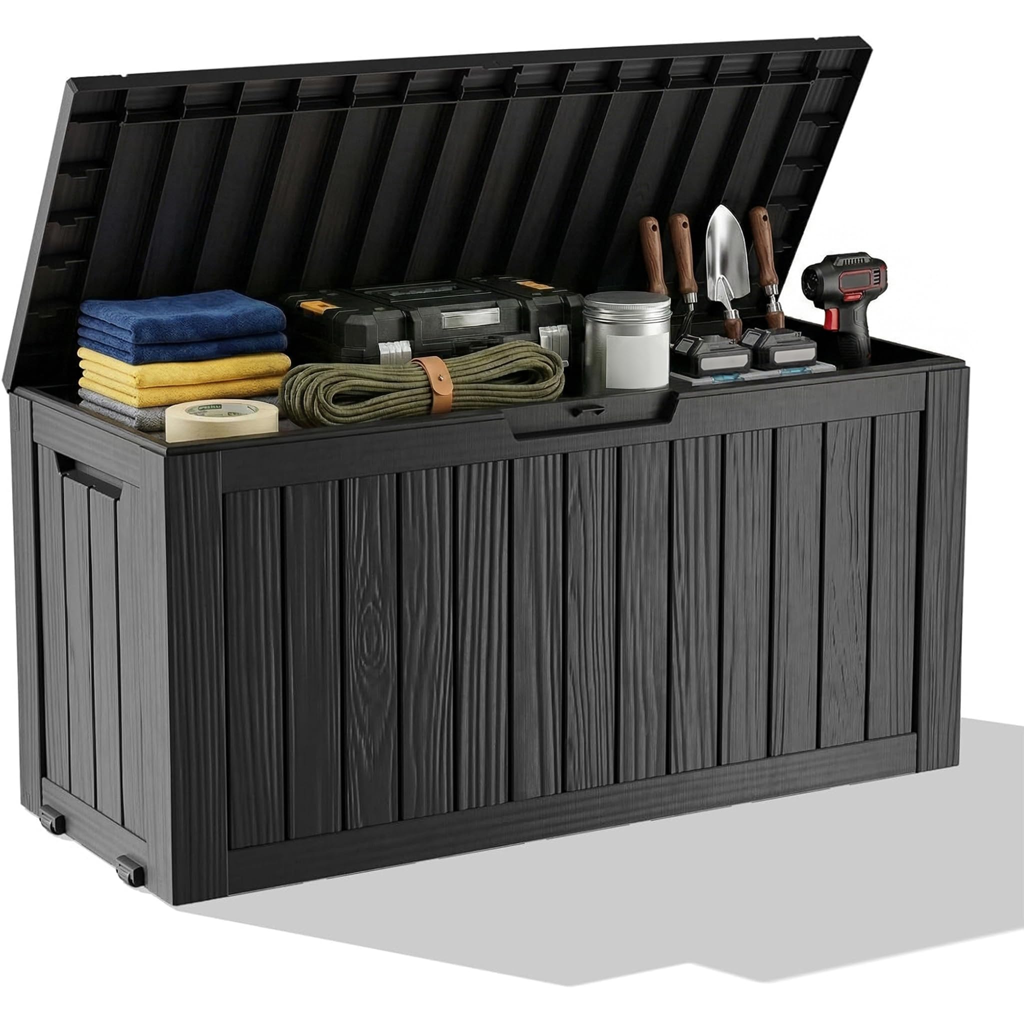 Outdoor Furniture With Storage - Caja de Almacenamiento Exterior Impermeable de