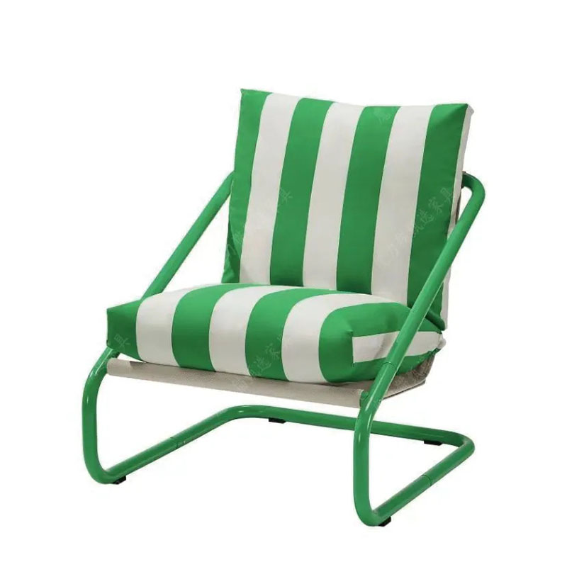 Outdoor Furniture Green - Sillas minimalistas de Metal, sillas rojas