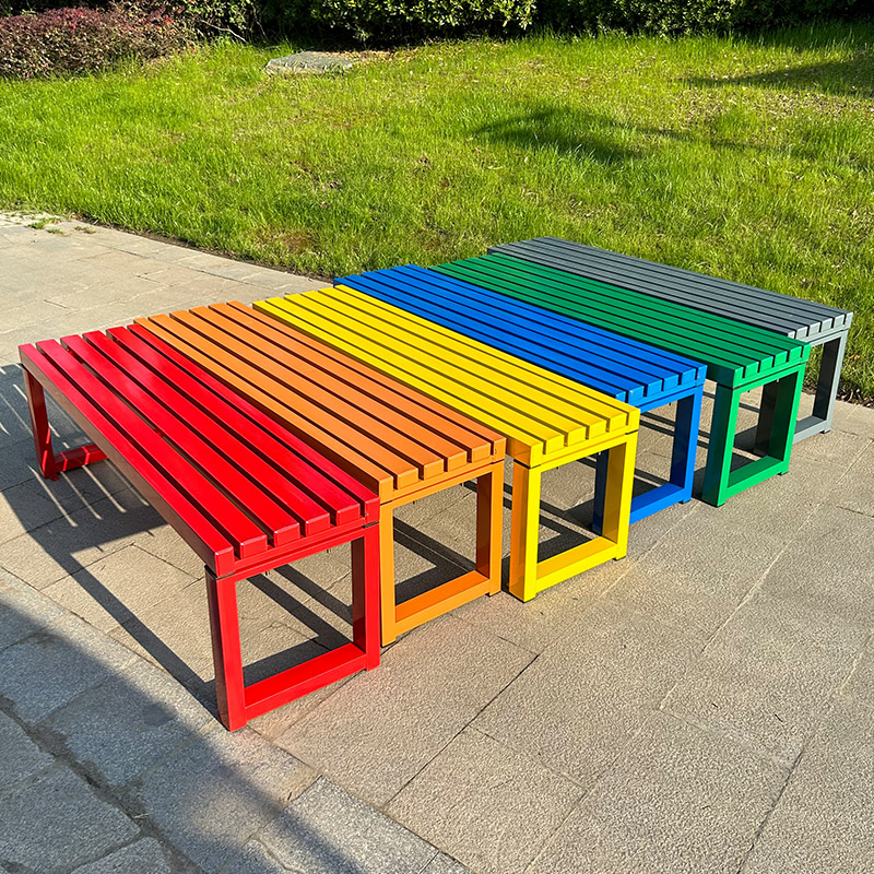 Outdoor Furniture Green - Banco blanco de celebridad de Internet