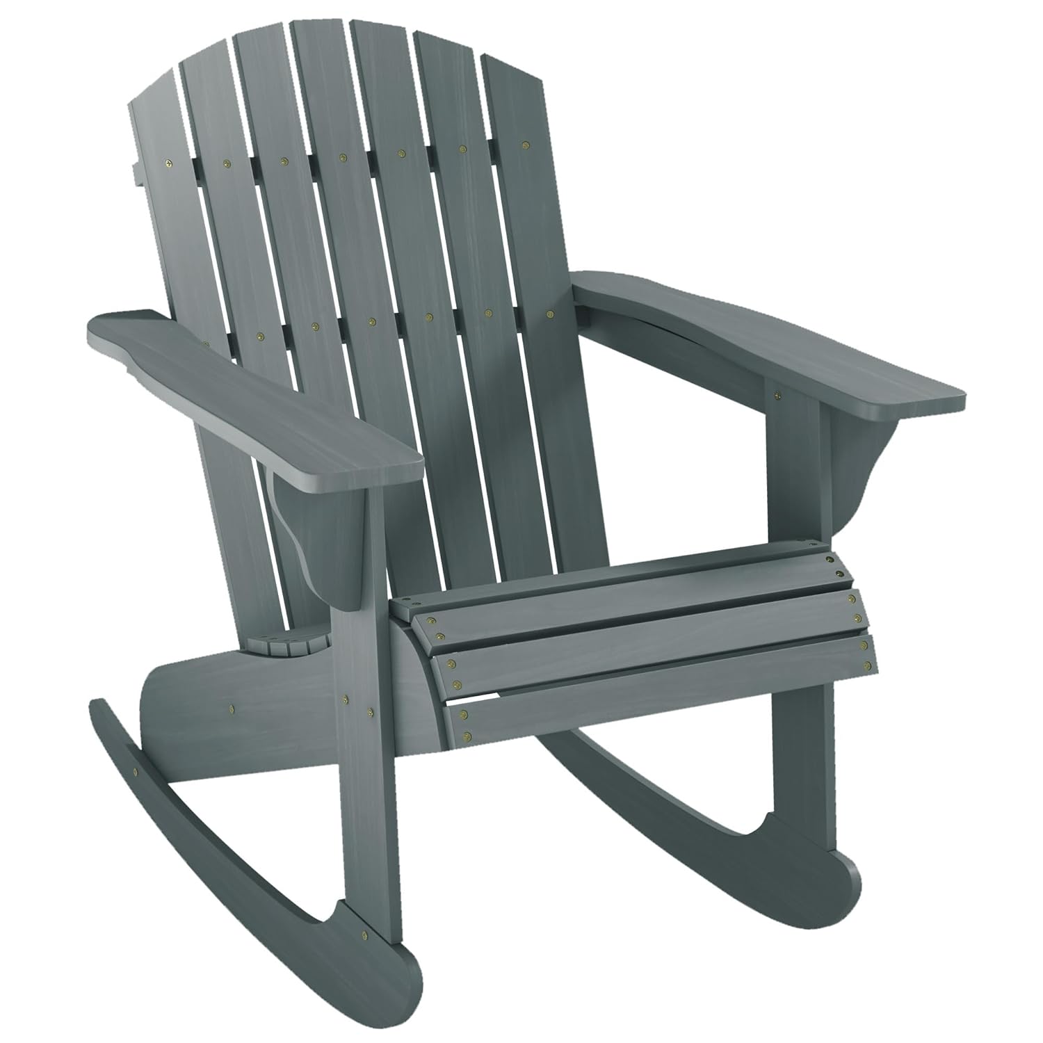 Adirondack Chair Wood - Silla Mecedora Adirondack de Madera con