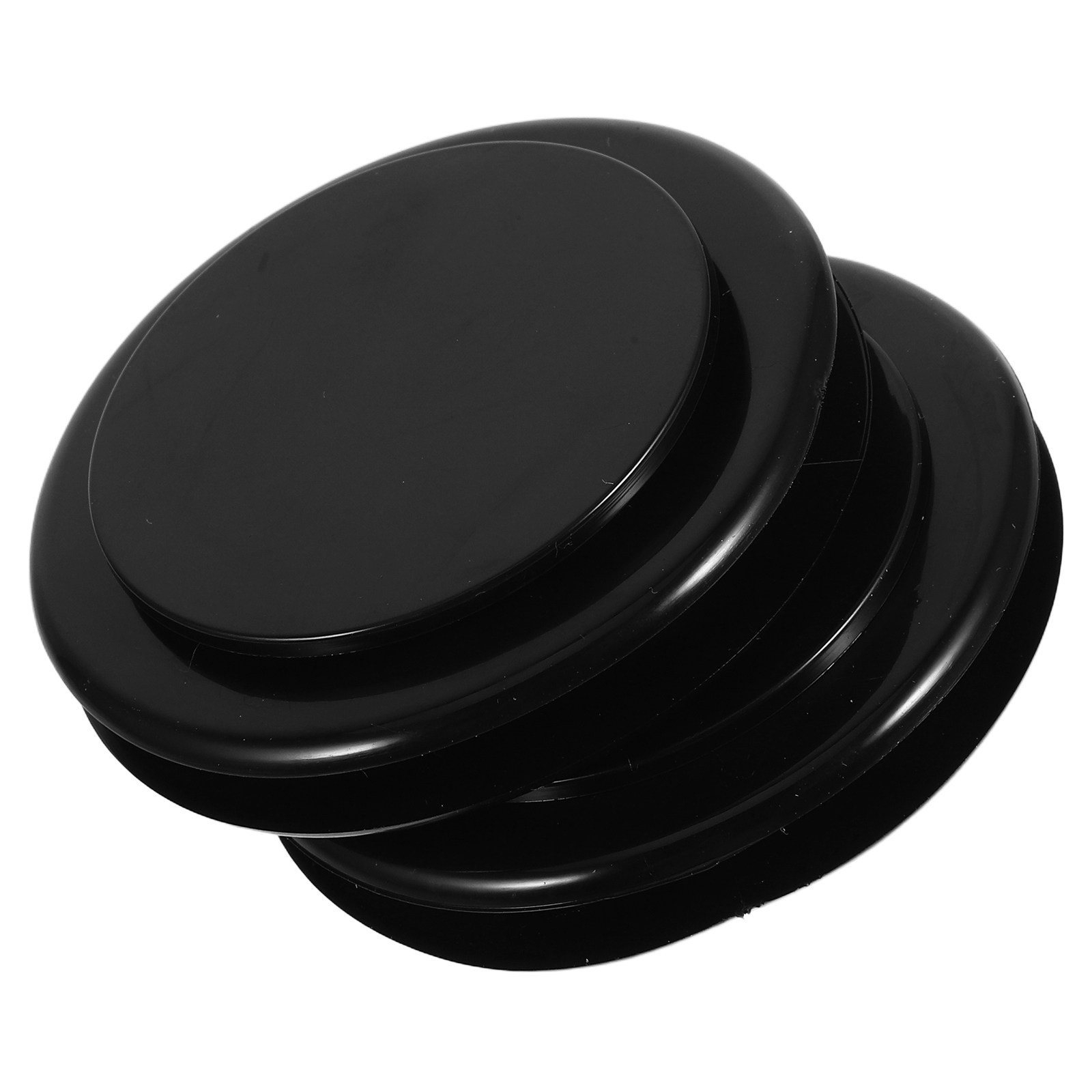 Outdoor Furniture Black - 2 juegos de anillos para orificios