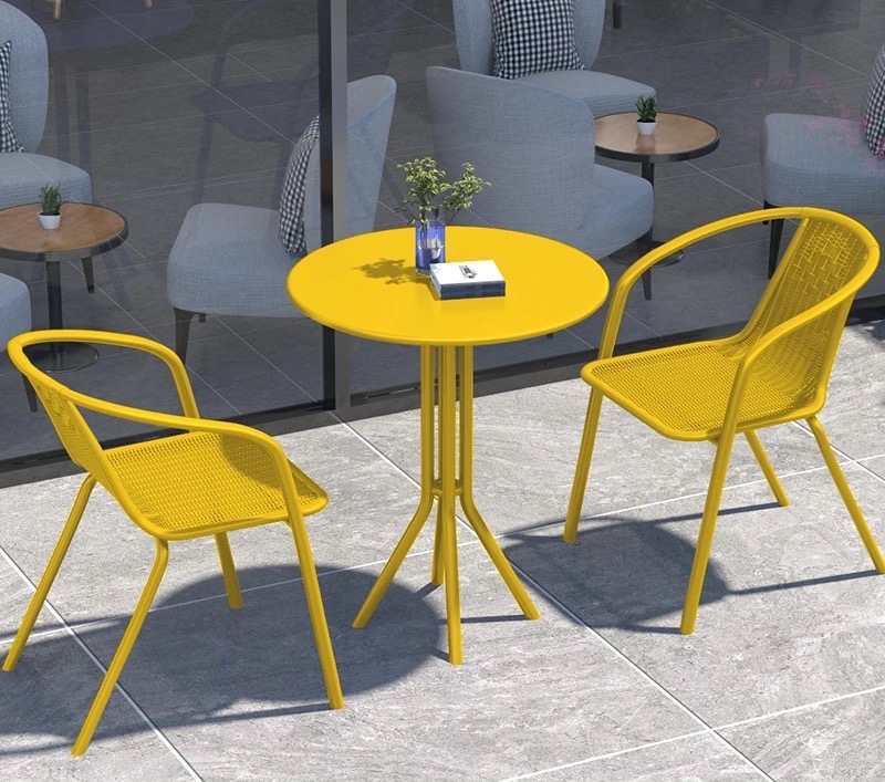 Conjunto de Bistro Moderno par - Outdoor Furniture Green reseña y precio