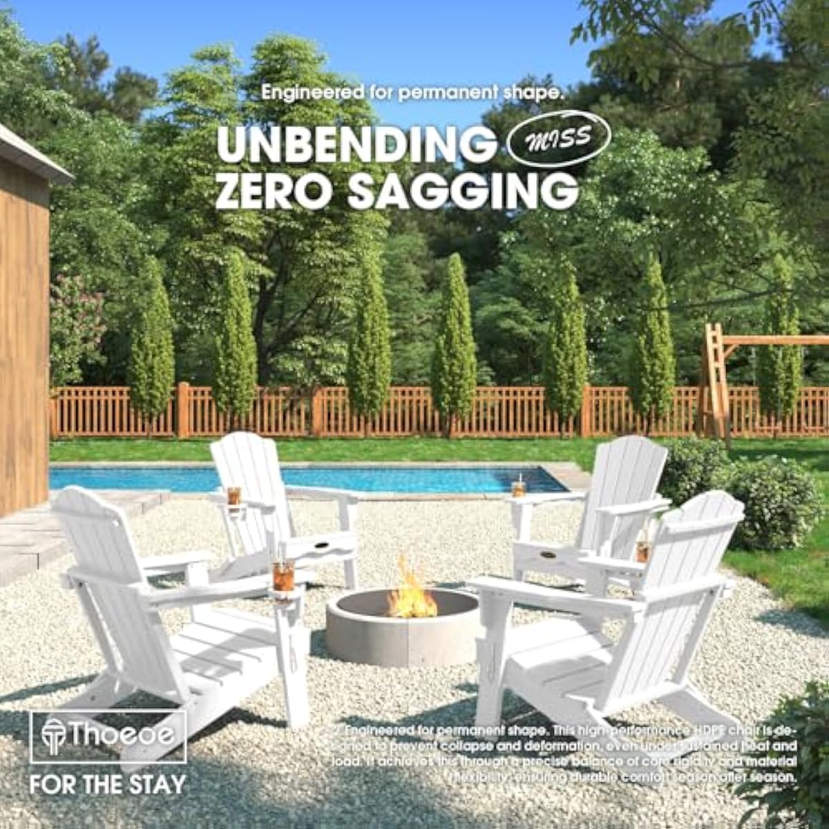 Juego de 2 sillas Adirondack p - Adirondack Chair Wood reseña y precio