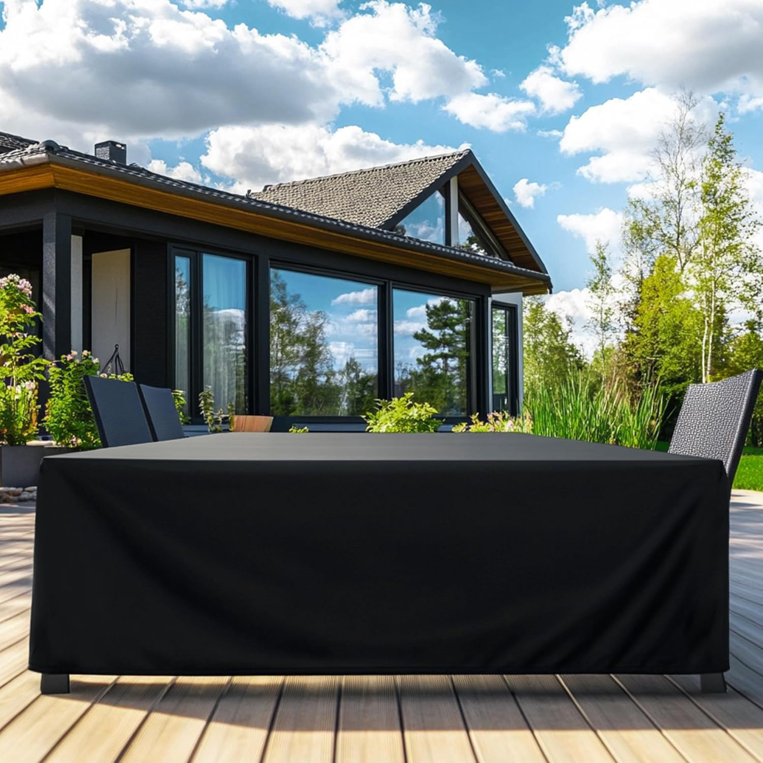 Funda para Muebles de Jardín d - Outdoor Furniture Black reseña y precio