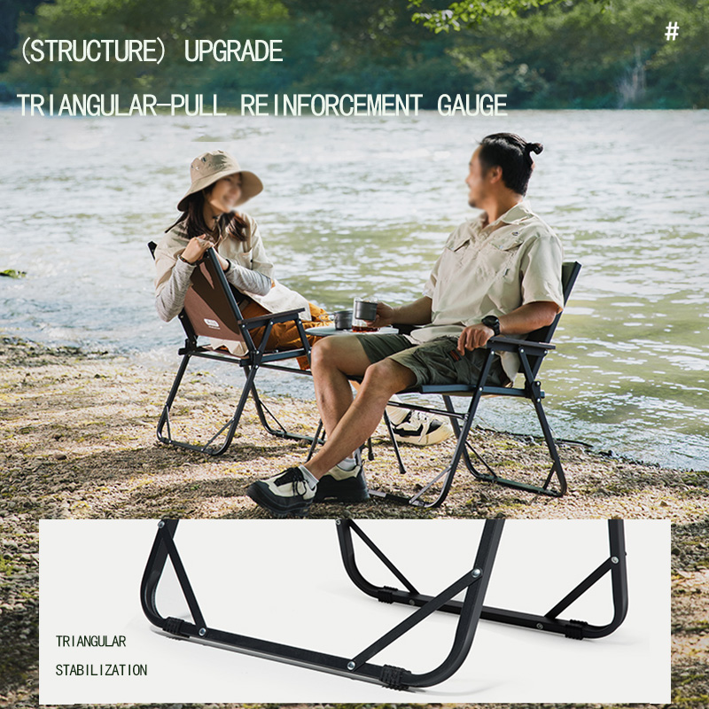 BISINNA Silla de camping plega - Outdoor Furniture Rocking Chair reseña y precio