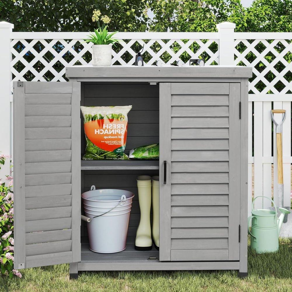 Mueble de Jardín con Armario d - Outdoor Furniture With Storage reseña y precio
