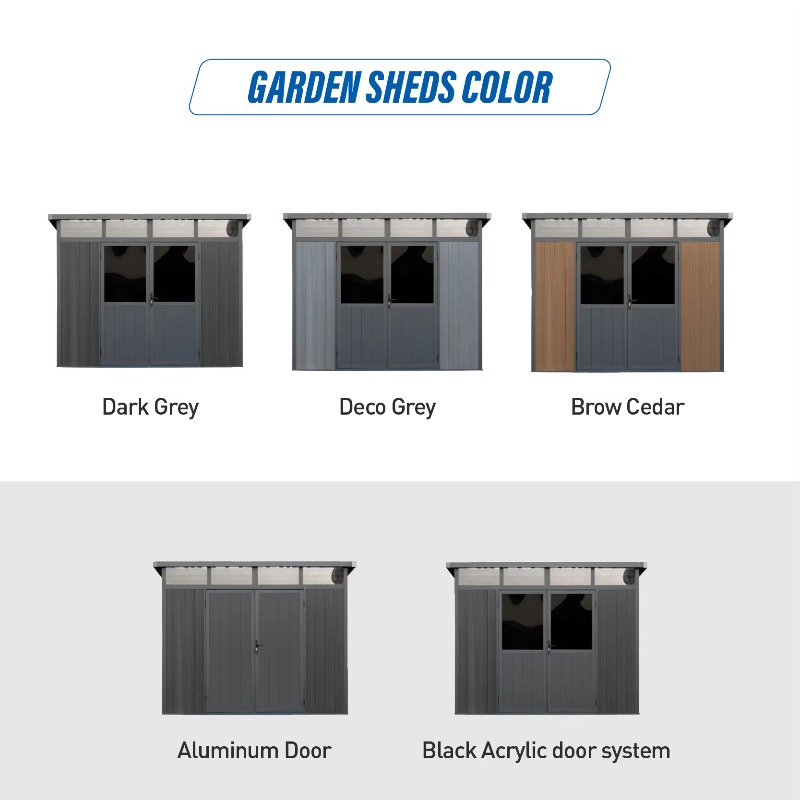 D2833 Cobertizo de Almacenamie - Outdoor Furniture With Storage reseña y precio