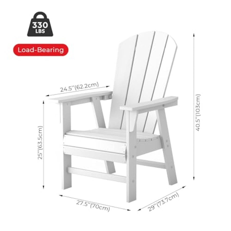 Sillas Adirondack de HDPE para - Adirondack Chair Wood reseña y precio
