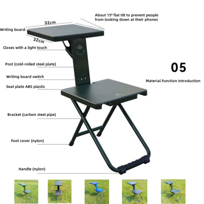 Silla Plegable Portátil para E - Outdoor Furniture Green reseña y precio