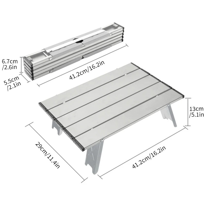 Mesa enrollable ligera, Mini m - Outdoor Furniture Near Me reseña y precio