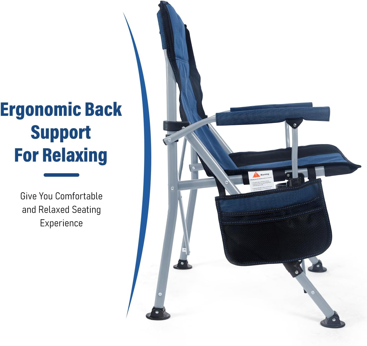 Silla Plegable Portátil para C - Outdoor Furniture With Storage reseña y precio