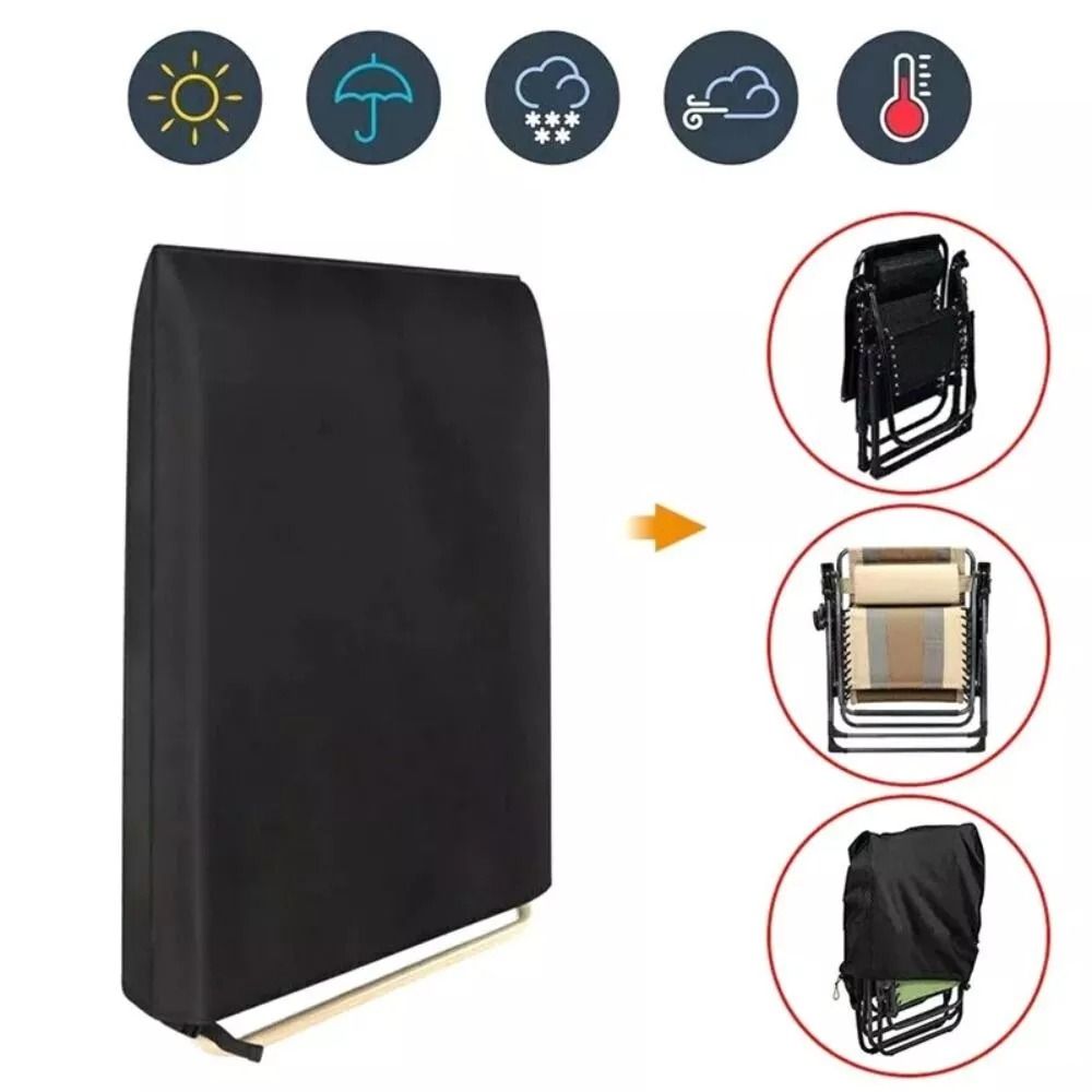 Funda para silla plegable de j - Outdoor Furniture Black reseña y precio