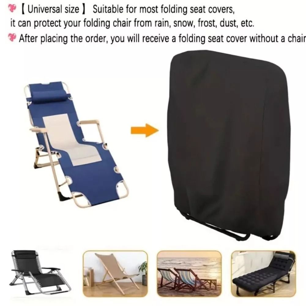 Funda para silla plegable de j - Outdoor Furniture Black reseña y precio