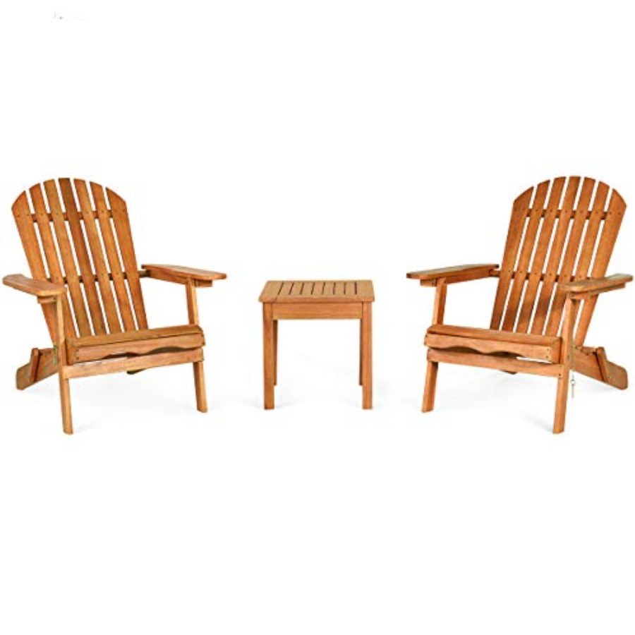 Juego de Sillas Adirondack de  - Adirondack Chair Wood reseña y precio