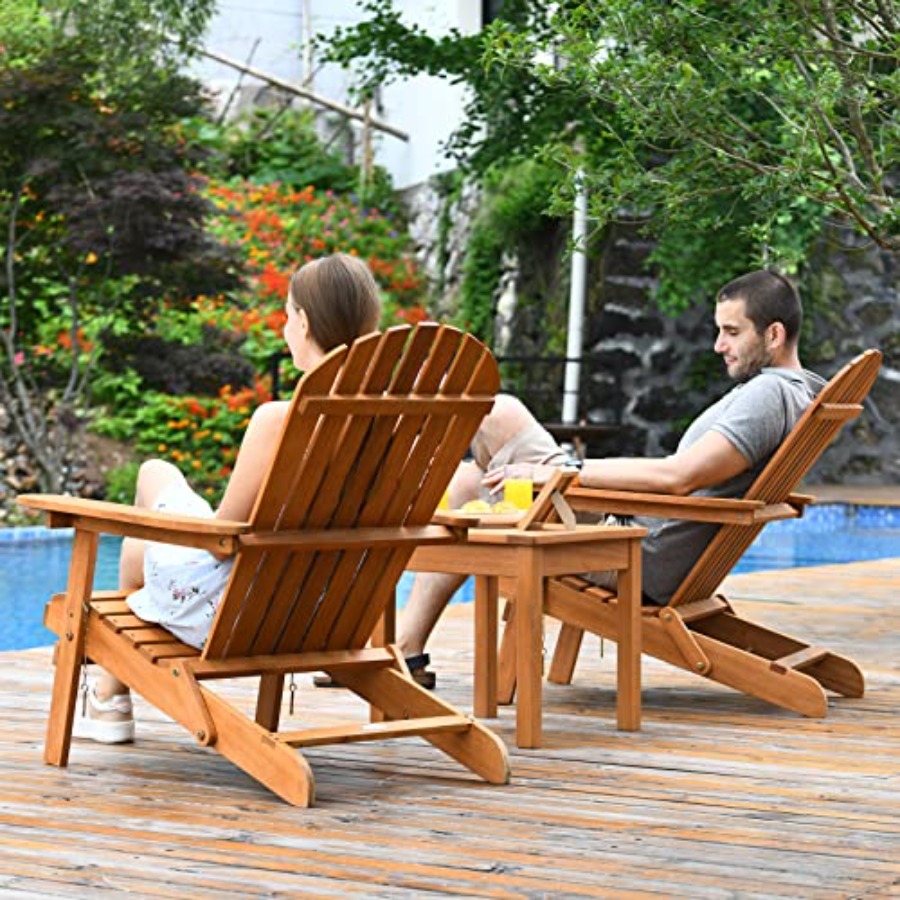 Juego de Sillas Adirondack de  - Adirondack Chair Wood reseña y precio