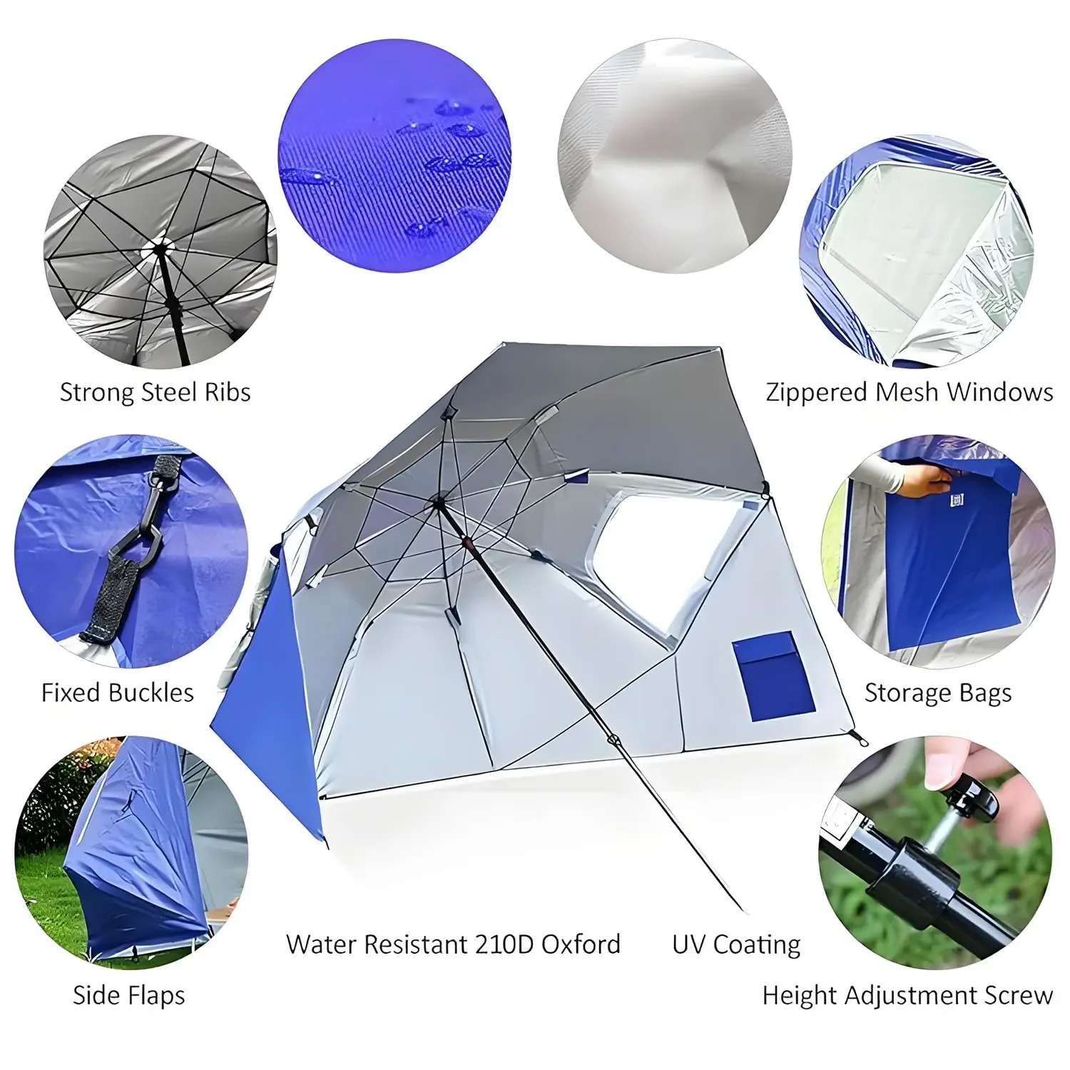 Toldo de 2 metros Paraguas dep - Outdoor Furniture Xl reseña y precio