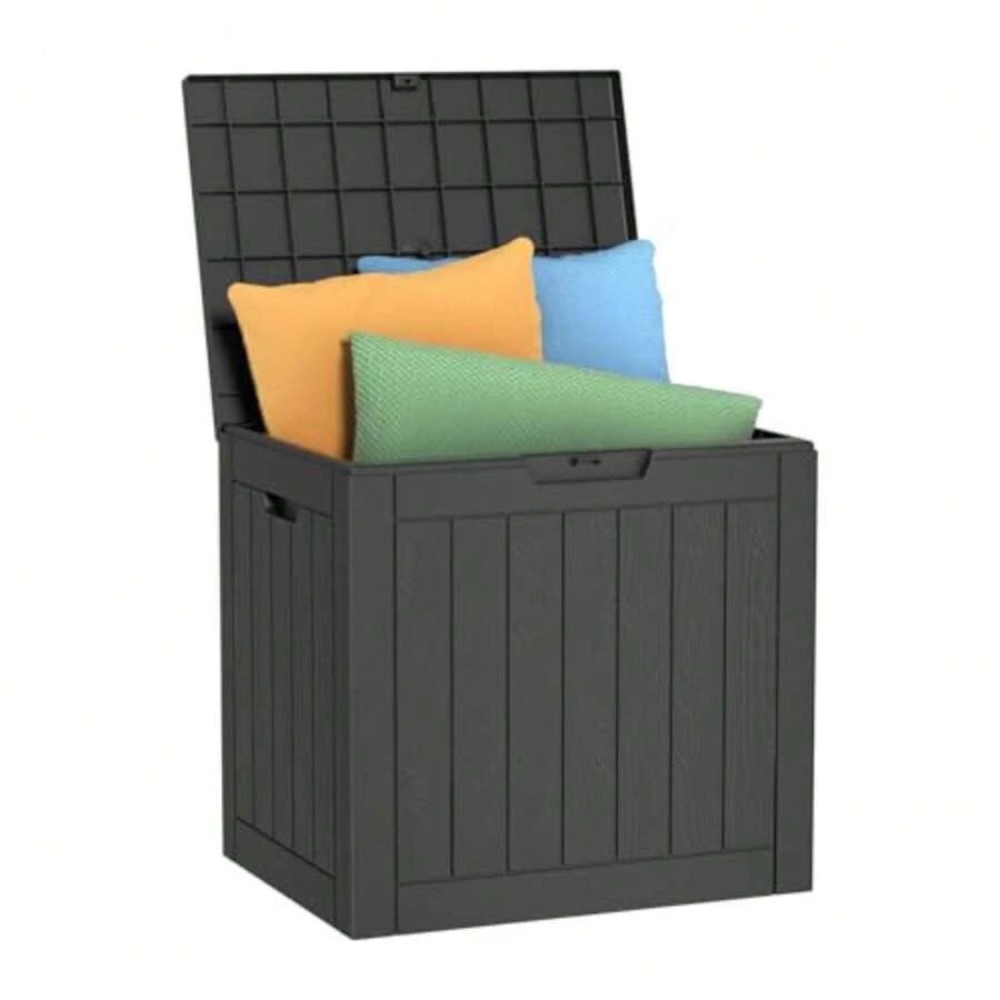 Caja de Almacenamiento Exterio - Outdoor Furniture Black reseña y precio