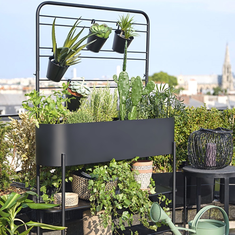 Soporte de Hierro Moderno para - Outdoor Furniture Green reseña y precio