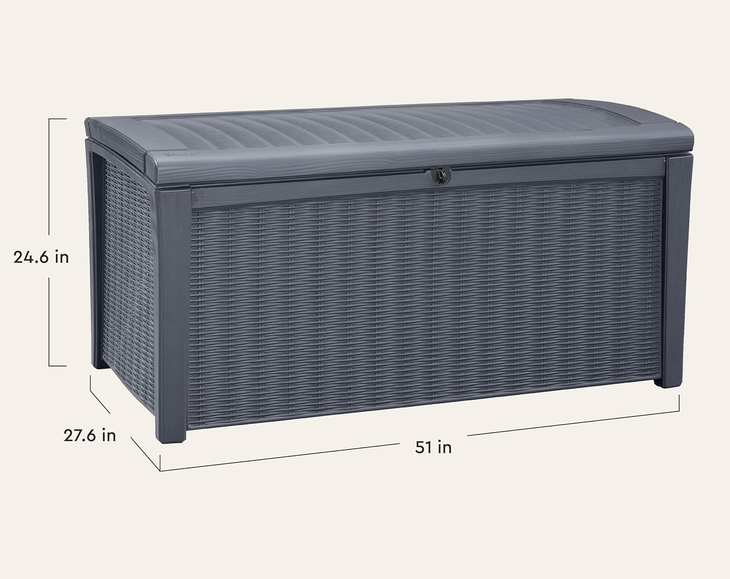 Caja de Almacenamiento Exterio - Outdoor Furniture With Storage reseña y precio