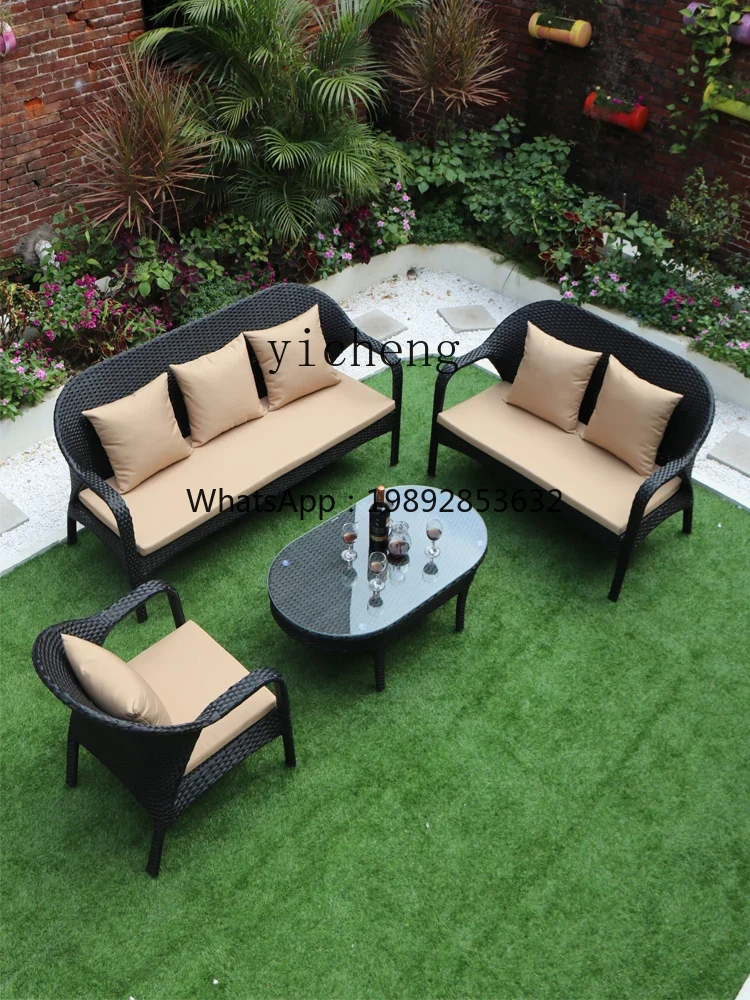 XL sofá de mimbre para exterio - Outdoor Furniture Xl reseña y precio