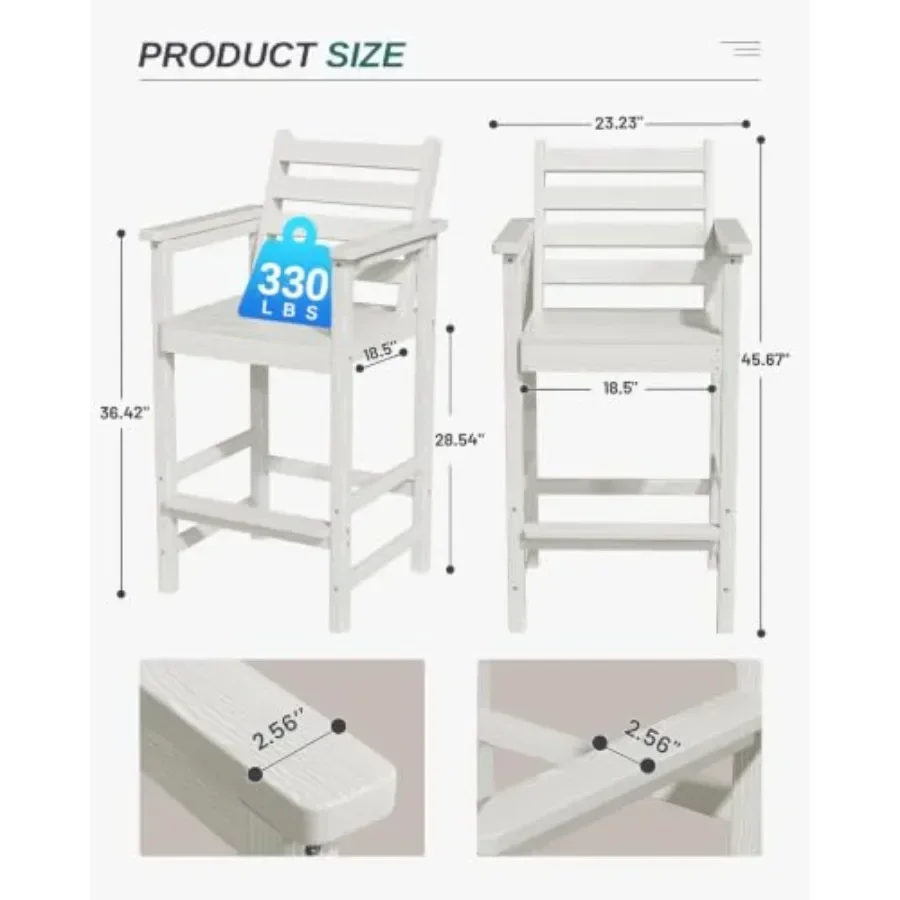 Sillas de bar Adirondack altas - Adirondack Chair Wood reseña y precio
