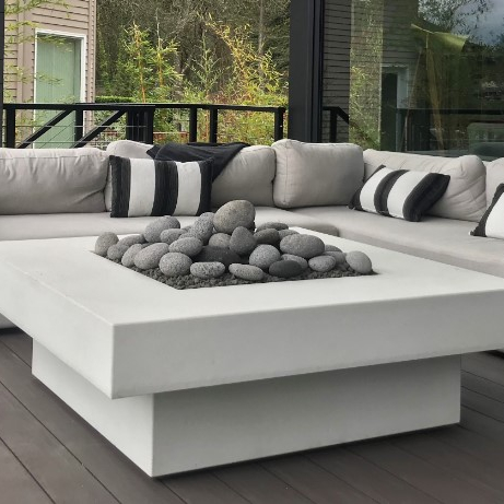 Conjunto de Sofás para Exterio - Outdoor Furniture With Fire Pit Table reseña y precio
