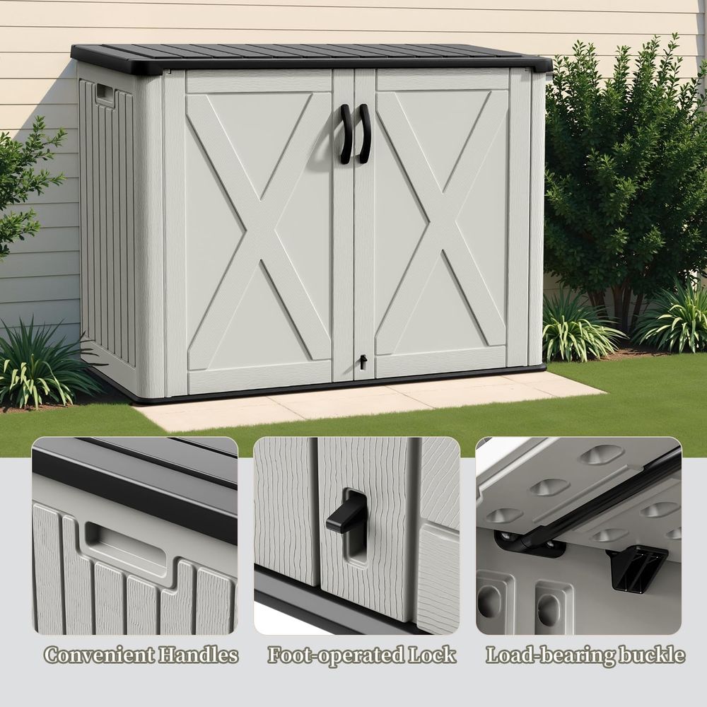 Armario de Almacenamiento Exte - Outdoor Furniture With Storage reseña y precio