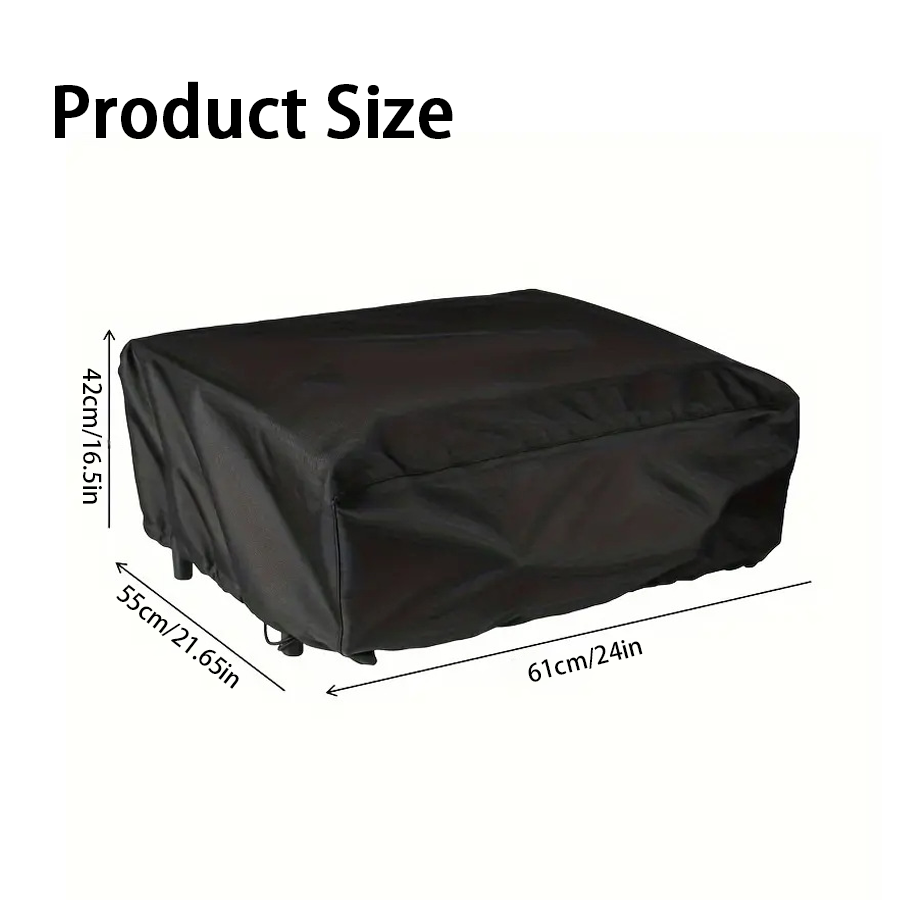 1 funda protectora negra para  - Outdoor Furniture Black reseña y precio