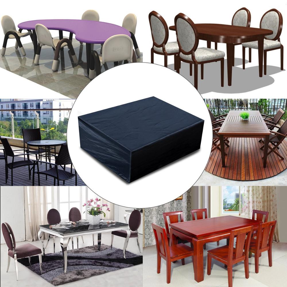 Cubierta de mesa Rectangular p - Outdoor Furniture Black reseña y precio