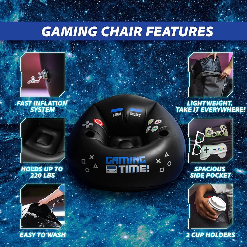 Silla de juego creativa para e - Outdoor Furniture Black reseña y precio